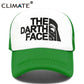 Darth Trucker - Ultimate Trucker - Snapback Baseball Cap - Summer Hat For Men and Women-Green White-Kid 52to55cm Head-