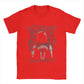 The Warriors Men's T-Shirt - Leisure Round Neck Tee-Red-S-