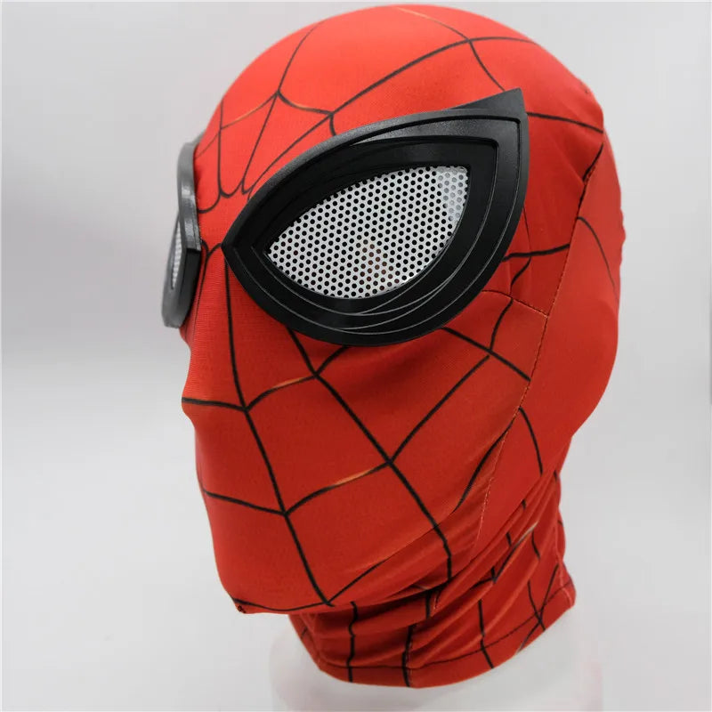 Superhero Spider Man Masks - Transform into Spider Verse Miles Morales with Cosplay Peter Parker Costume, Zentai Spider Helmet Man Homecoming-11-One Size-Spider-Man