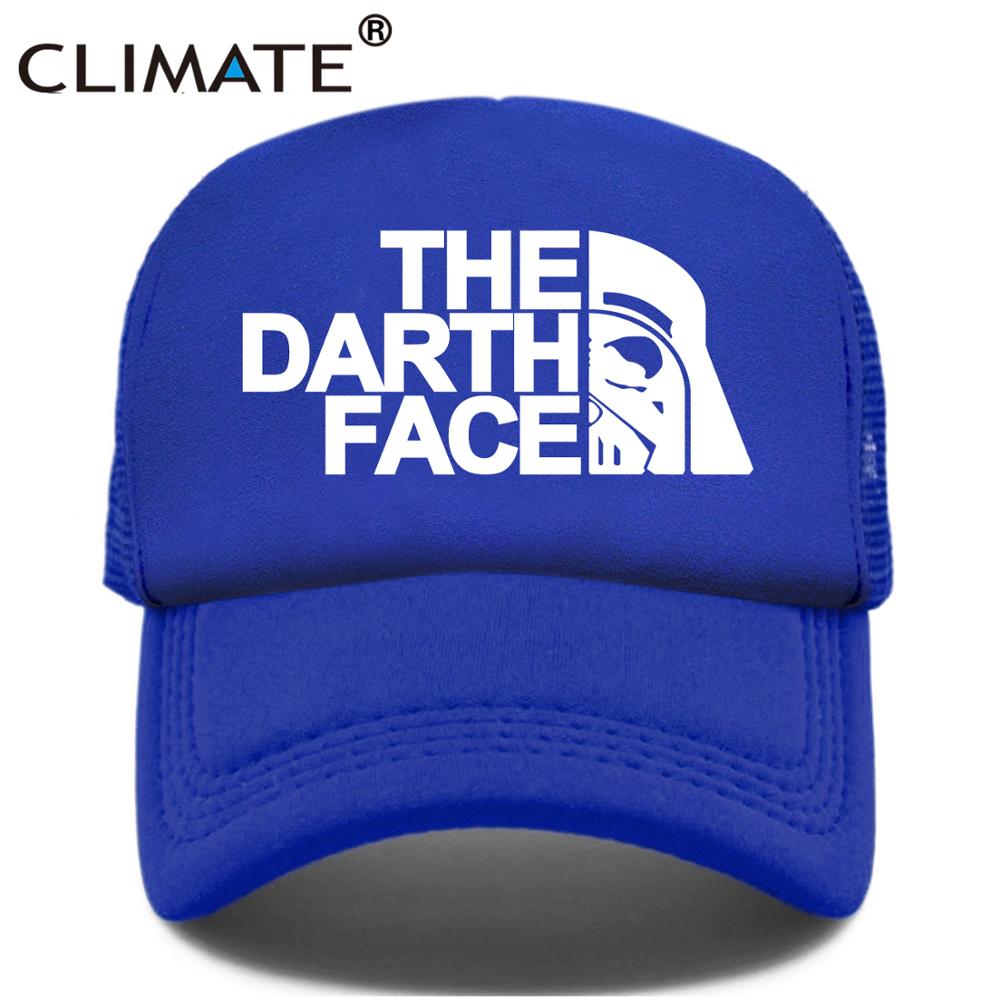 Darth Trucker - Ultimate Trucker - Snapback Baseball Cap - Summer Hat For Men and Women-Full Blue-Kid 52to55cm Head-