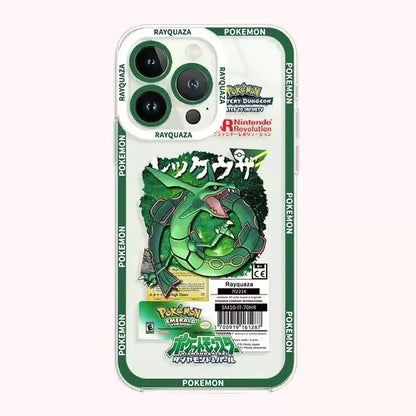 Pokemon Mewtwo Bulbasaur Transparent Phone Case - Angel Eyes Cover - iPhone 14 13 12 11 Mini XS XR X Pro MAX 8 7 6 Plus SE - All iPhone Models - Anime Fan Gift-YZA11TAngel01-for iPhone 6 6S-