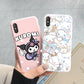 Cute Cartoon Phone Case - Anti-drop Soft Kuromi Melody Cinnamoroll Case - Xiaomi Redmi 9A 9AT Back Cover - Girl Boys for Redmi 9a - Xiaomi Redmi 9A - Anime Fan Gift-
