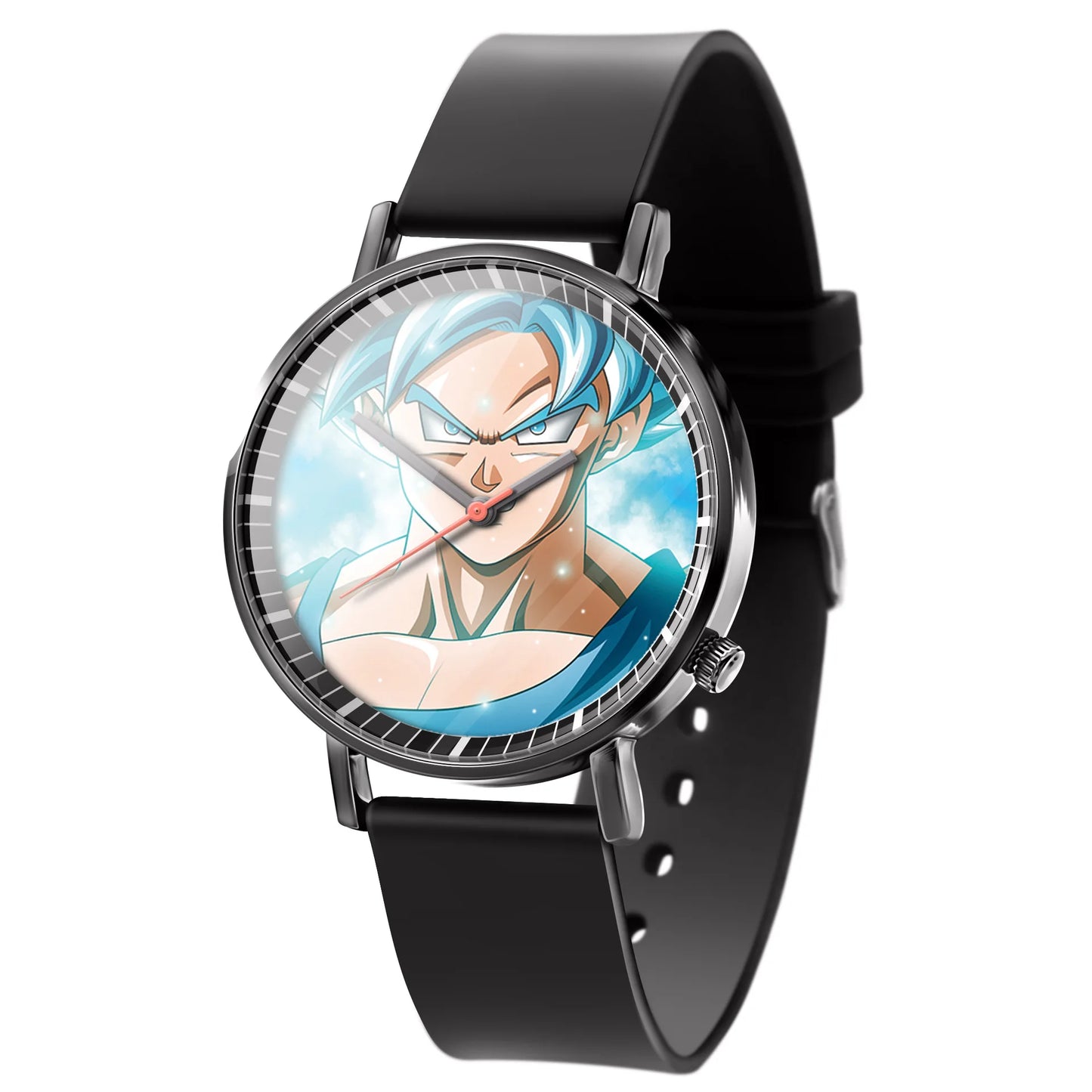 Dragon Ball Z Watch Goku Saiyans Wristwatch Leather Printing Watch Cartoon Anime Quartz Electronic Watch Toy Birthday Party Gift-Dragon ball-11-