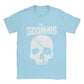 The Goonies - Classic 80s - Cult Childrens Movie - Vintage Film Lover T-Shirt-Sky Blue-S-
