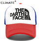 Darth Trucker - Ultimate Trucker - Snapback Baseball Cap - Summer Hat For Men and Women-Red Blue-Kid 52to55cm Head-