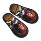 Memory Foam Slippers - Women's Comfy Warm Horror Chucky House Slippers-13-M-