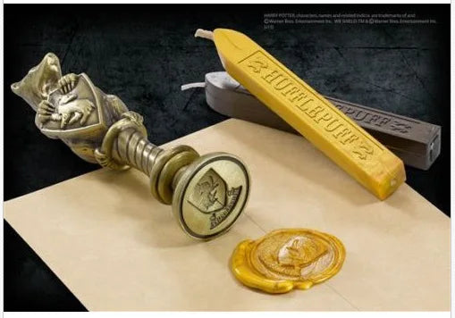 Harry Potter Seal Stamp Set - Vintage Alphabet Wax - 3D Metal Badge Seal Toys - Hermione's Magic Wand Weapon - Keychain, Necklace, and Box Included"-