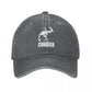 Conquer Arnold Schwarzenegger - Snapback Baseball Cap - Summer Hat For Men and Women-Dark Gray-One Size-