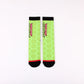 Teenage Mutant Ninja Turtles Skateboard Socks - Men & Women Hip Hop Print - Personality Casual Long Breathable Sock-7 a pair-one size-
