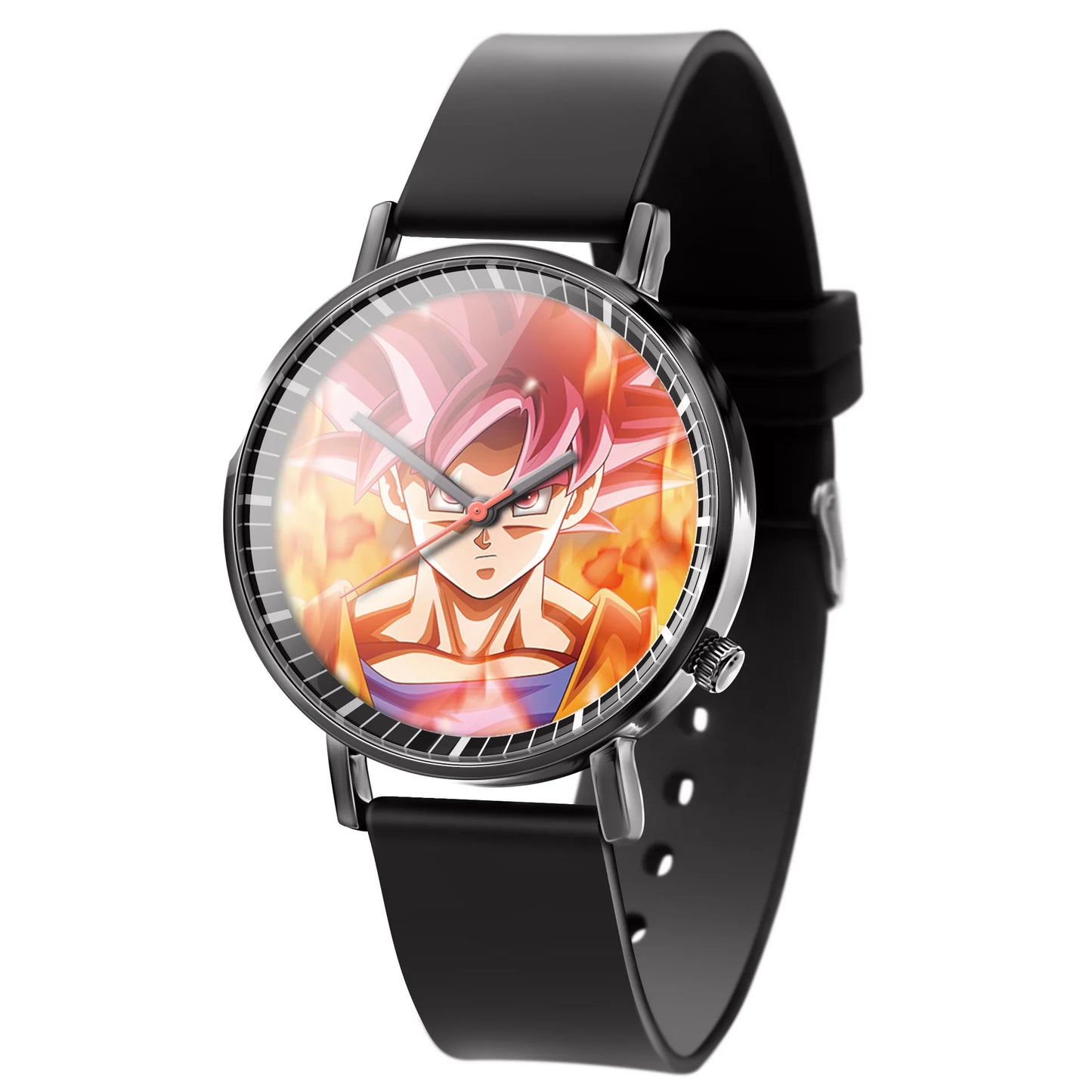 Dragon Ball Z Watch Goku Saiyans Wristwatch Leather Printing Watch Cartoon Anime Quartz Electronic Watch Toy Birthday Party Gift-Dragon ball-2-