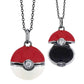 Pokemon Cartoon Anime Fashion Trend Necklace Pendant - Charizard Eevee - Exquisite Jewelry - Kawaii Accessories - Birthday Gift-PURPLE-