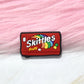 Ultimate Snack Selection: 10 Delightful Food-Themed Pin Brooches, Featuring Popcorn and More-SKITTLES-