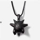 Pokemon Cartoon Anime Fashion Trend Necklace Pendant - Charizard Eevee - Exquisite Jewelry - Kawaii Accessories - Birthday Gift-Burgundy-