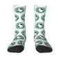 Ghostbusters Slimer Men's Crew Socks - Unisex Novelty 3D Print - Green Ghost Supernatural Movie Dress-13-Crew Socks-