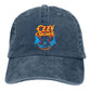 Ozzy Osbourne Rock Bat Prince Of Darkness - Snapback Baseball Cap - Summer Hat For Men and Women-Navy Blue-One Size-