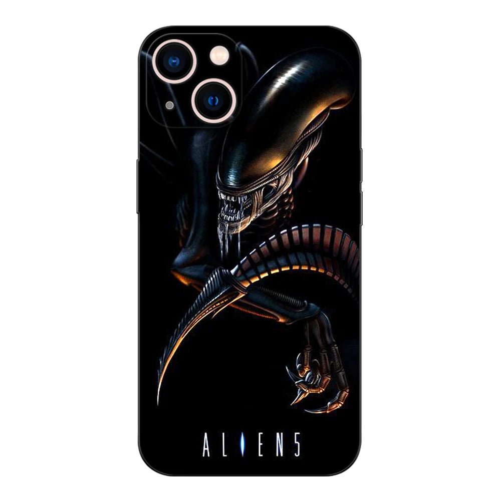 Xenomorph Aliens Predator Concept - TCL Phone Case - Suitable for 30 Plus, 303, 30XE, 30V, 30SE, E, 306, 305 - Black TPU Design.-45359-TCL 30 5G-