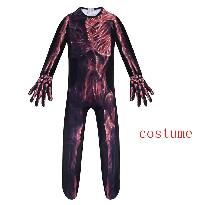 Kids Siren Head Cosplay Costume - Perfect for Boys and Girls, Suitable for Anime Funny Party Bodysuit, Halloween Carnival, and Fancy Dress Jumpsuits-costume-120-Siren Head
