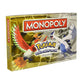 Pokemon MONOPOLY Board Game - English Johto and Kanto Edition - Perfect Family Party Game Gift for Children-Johto Edition-
