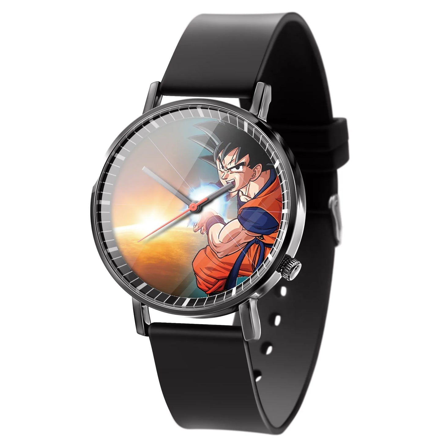 Dragon Ball Z Watch Goku Saiyans Wristwatch Leather Printing Watch Cartoon Anime Quartz Electronic Watch Toy Birthday Party Gift-Dragon ball-6-