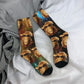 Retro ALF TV Series Socks - Alien Life Form - Men's Novelty - Seamless Printed Happy Crew Gift-