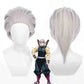 Demon Slayer Kimetsu No Yaiba Uzui Tengen Headband - Cosplay Headwear with Wig, Eye mask, and Accessories for Halloween Costumes and Anime Prop-