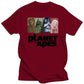 Planet Of The Apes - 1968 Movie Poster T-Shirt - Cult Movie Classic - Garment-redMen-S-