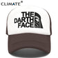Darth Trucker - Ultimate Trucker - Snapback Baseball Cap - Summer Hat For Men and Women-Coffee-Kid 52to55cm Head-