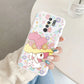 Cartoon Phone Case Kuromi Melody Cinnamoroll - Anti-drop Silicone Case - Xiaomi POCO M2 Redmi 9 Back Cover - Girl Boys for Redmi 9 - Xiaomi Redmi 9 - Anime Fan Gift-Kba-sanlo102-Redmi 9-
