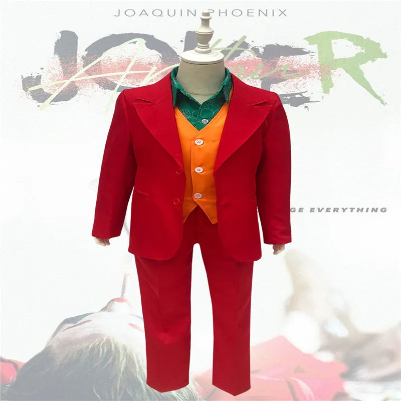 Joker Joaquin Phoenix Arthur Fleck Costume - Be the Star of the Show in Suits, a Halloween Party Mask, and a Cosplay Bodysuit-