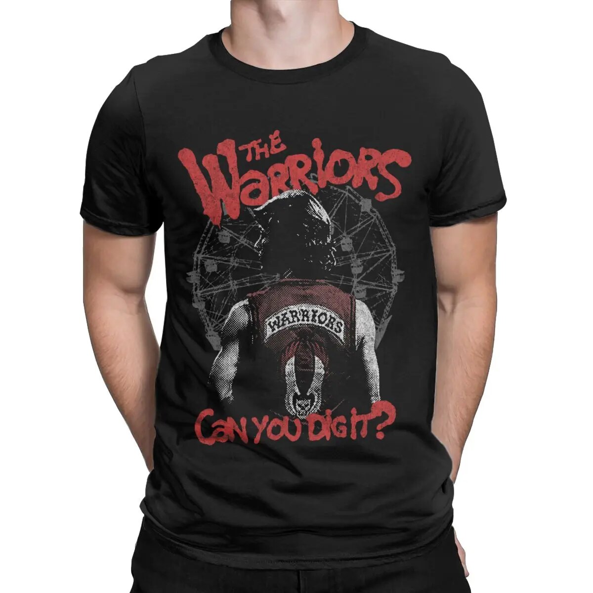 The Warriors Men's T-Shirt - Leisure Round Neck Tee-