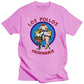 Breaking Bad - LOS POLLOS - Chicken Brothers Crackdown - 100% Cotton T-shirt-PinkMen-XXS-