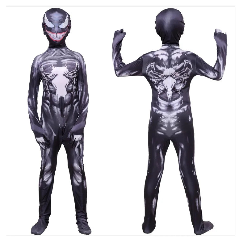 Cosplay New Venom 2 - Step into the Spotlight with Red Venom Jumpsuit Tights and the Iconic SpiderMan Hero Costume-