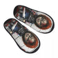 Memory Foam Slippers - Women's Comfy Warm Horror Chucky House Slippers-18-M-