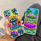 Limited Edition Graffiti Stitch Phone Case - Transparent - Apple iPhone 11 12 13 14 Max Mini 5 6 7 8 S SE X XR XS Pro Plus - All I-Phone Models - Anime Fan Gift-