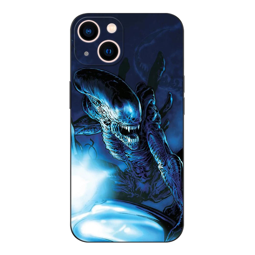 Xenomorph Aliens Predator Concept - TCL Phone Case - Suitable for 30 Plus, 303, 30XE, 30V, 30SE, E, 306, 305 - Black TPU Design.-45353-TCL 30 5G-
