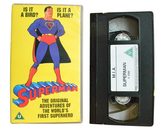 Superman: The Original adventures of the World's First Superhero - Children’s - Pal VHS-