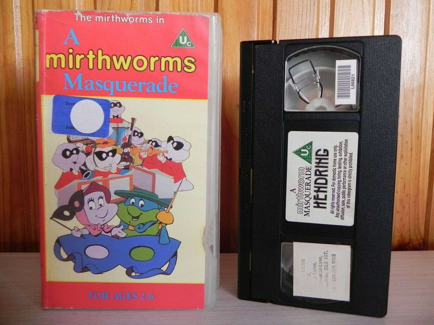 A Mirthworms Masquerade - For Ages 2-6 - Merry Full Length Movie - Kid Pal VHS-