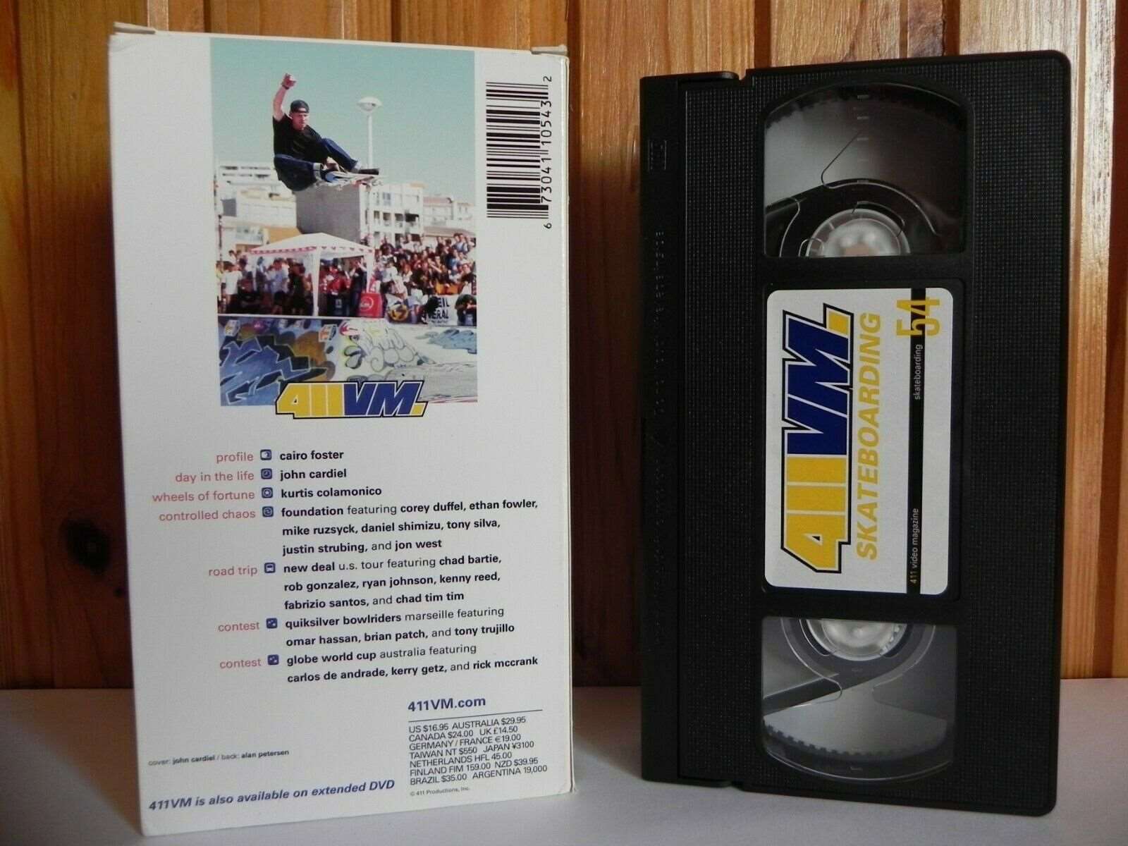 411VM Skateboarding - Controlled Chaos - Contest - Tony Silva - Kenny Reed - VHS-