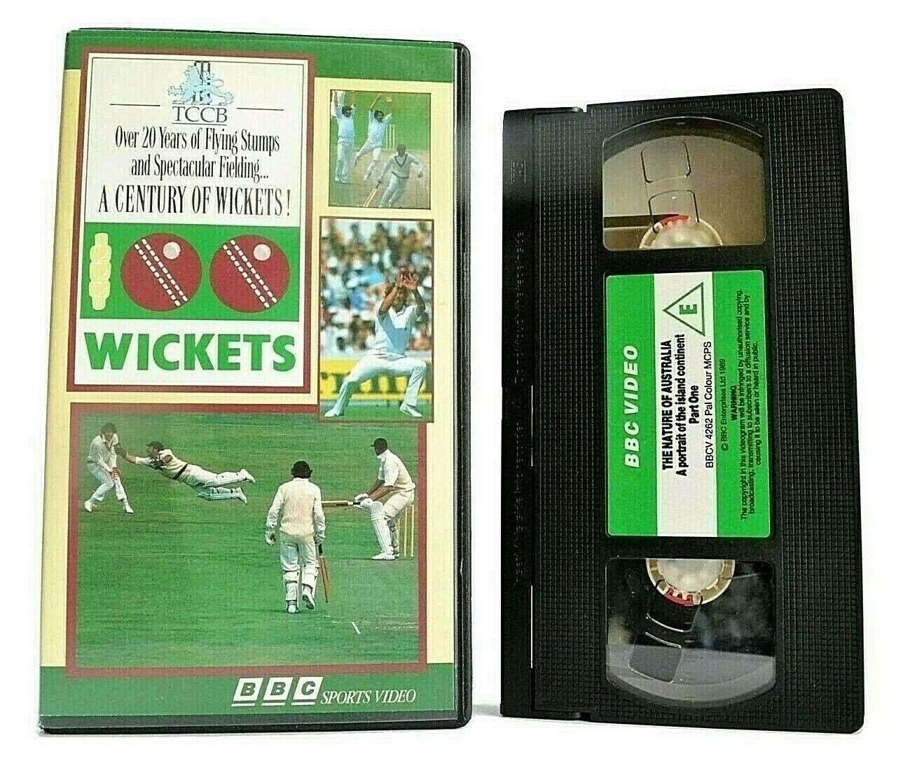 100 Wickets (BBC Video) - Cricket - (1971) Gillette Final - Ian Boon - Pal VHS-