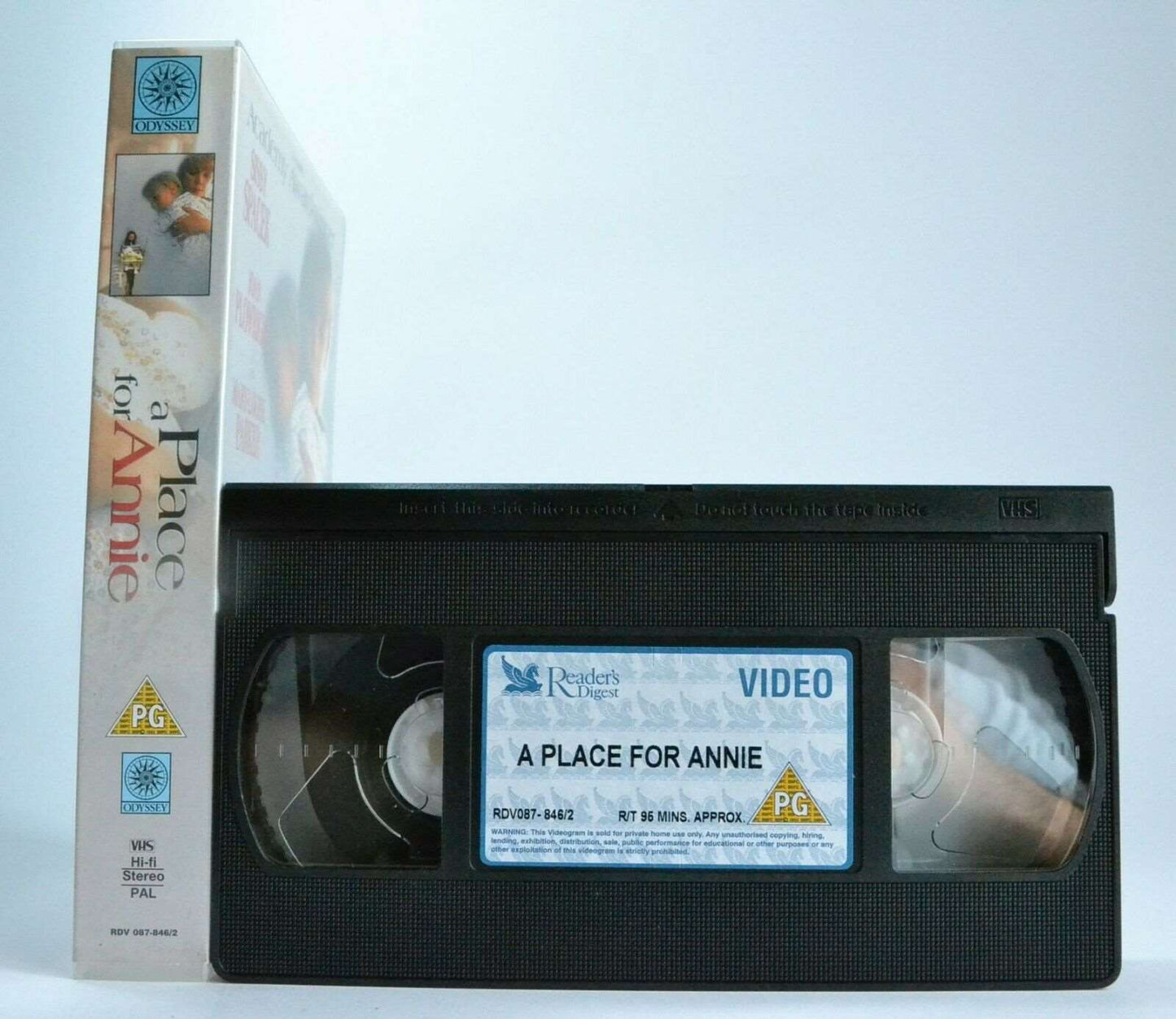 A Place For Annie: Based On True Story - TV Drama Movie - Sissy Spacek - Pal VHS-