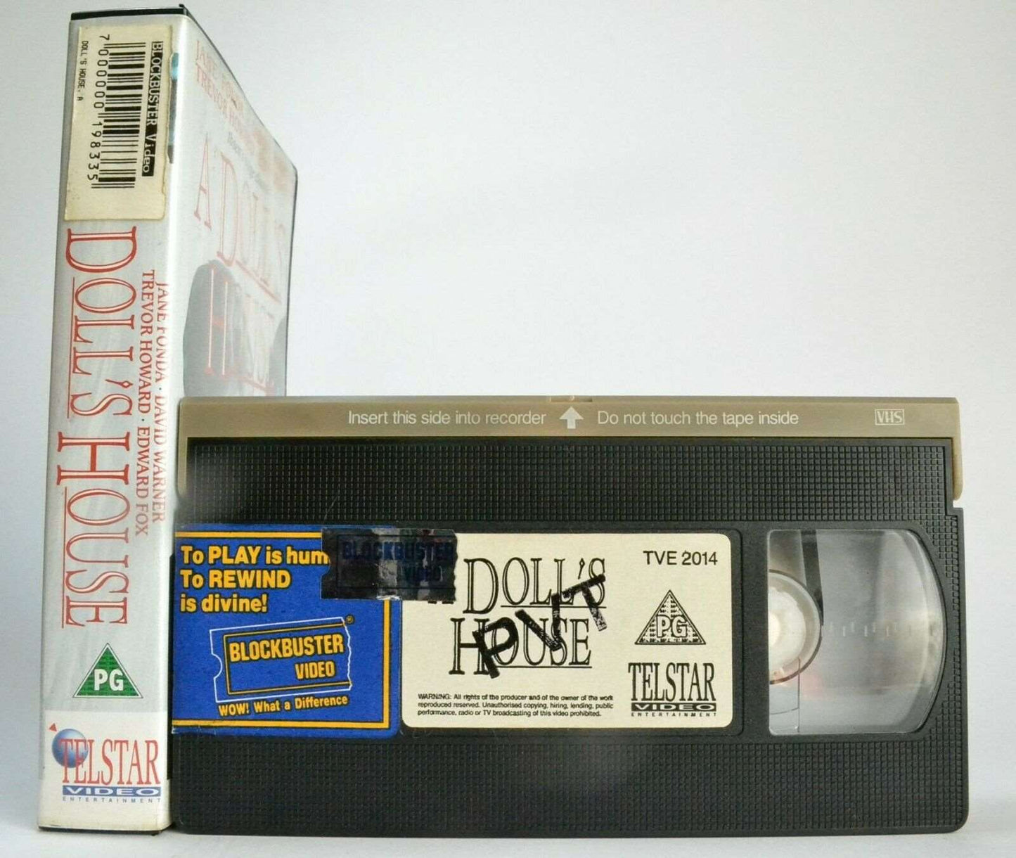 A Doll's House (1973); [Henrik Ibsen] - Drama - Jane Fonda / David Warner - VHS-