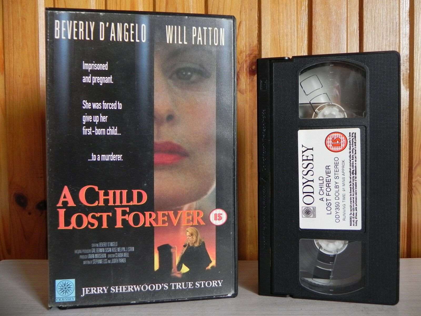 A Child Lost Forever - Odyssey - Drama - Beverly D'Angelo - Large Box - Pal VHS-