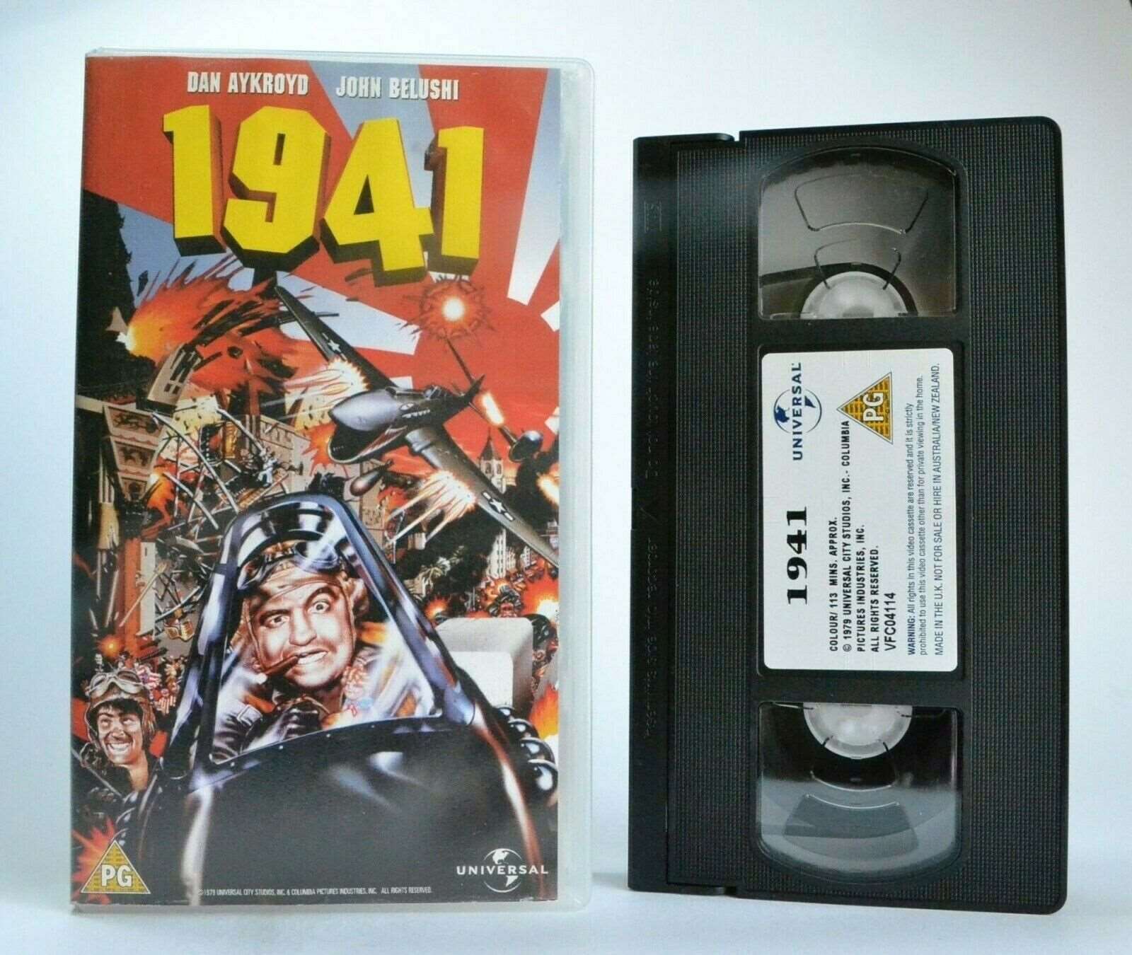 1941: An Steven Spielberg Film (1979) - Period Action Comedy - Dan Aykroyd - VHS-