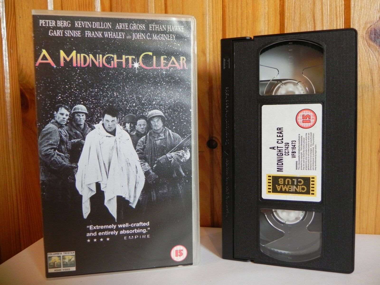 A Midnight Clear - Columbia Tristar - War Drama - Peter Berg - Gary Sinise - VHS-