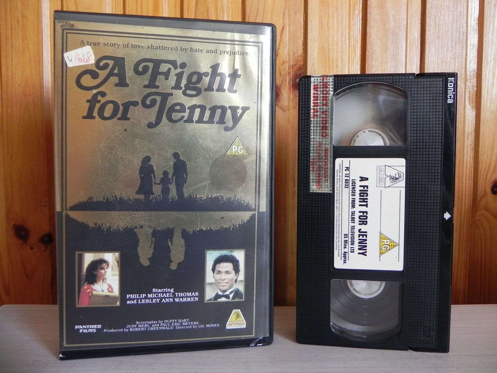 A Fight For Jenny - Apollo - Drama - Philip Michael Thomas - Lesley Warren - VHS-