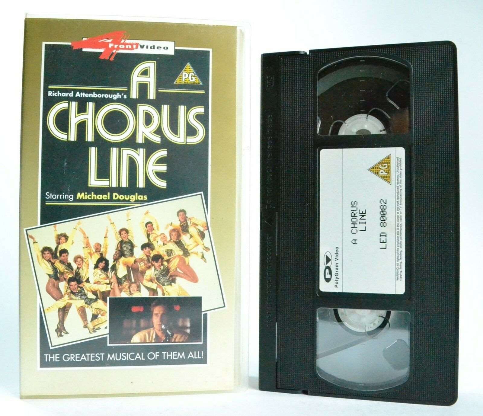 A Chorus Line: A R.Attenborough Film (1985) - Musical Drama - M.Douglas - VHS-