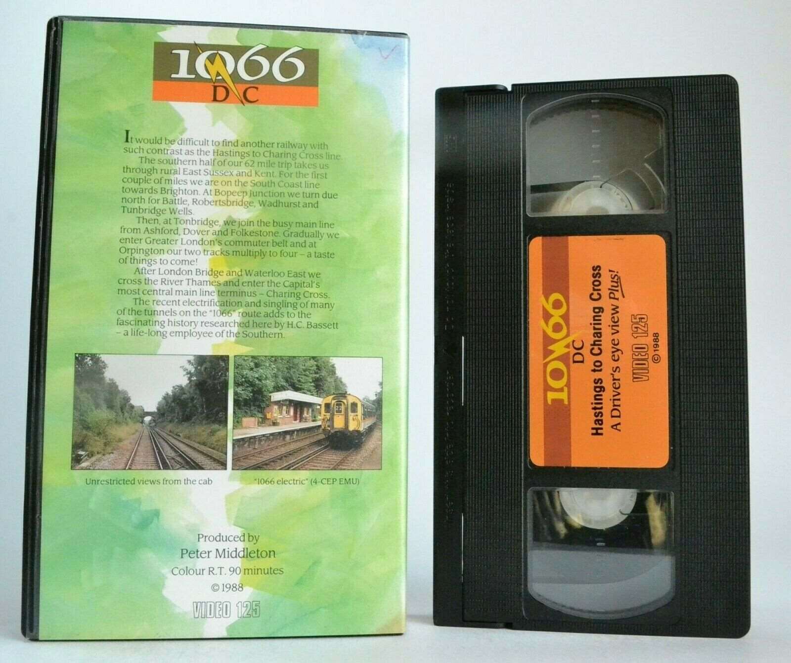 10/66 DC: A Driver's Eye View Plus - [Peter Egan] - Documentary - Steams - VHS-