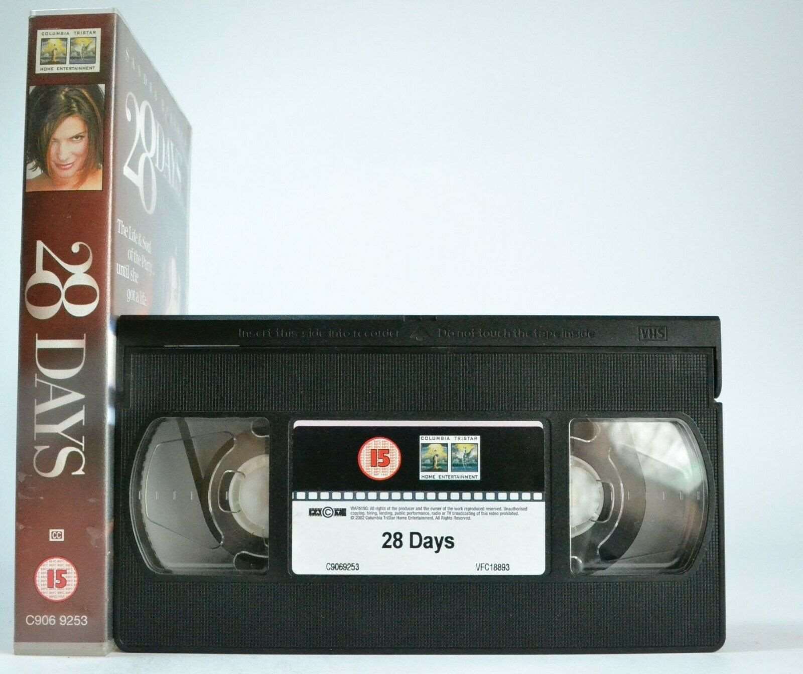 28 Days (2000): Alcoholism Rehabilitation - Drama Comedy - Sandra Bullock - VHS-