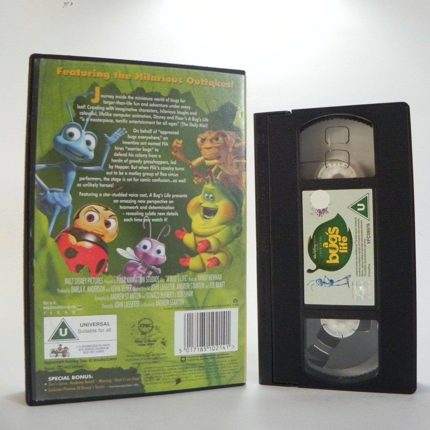 A Bug's Life - Large Box - Disney/Pixar - Animated - Children's/Family - VHS - Golden Class Movies LTD