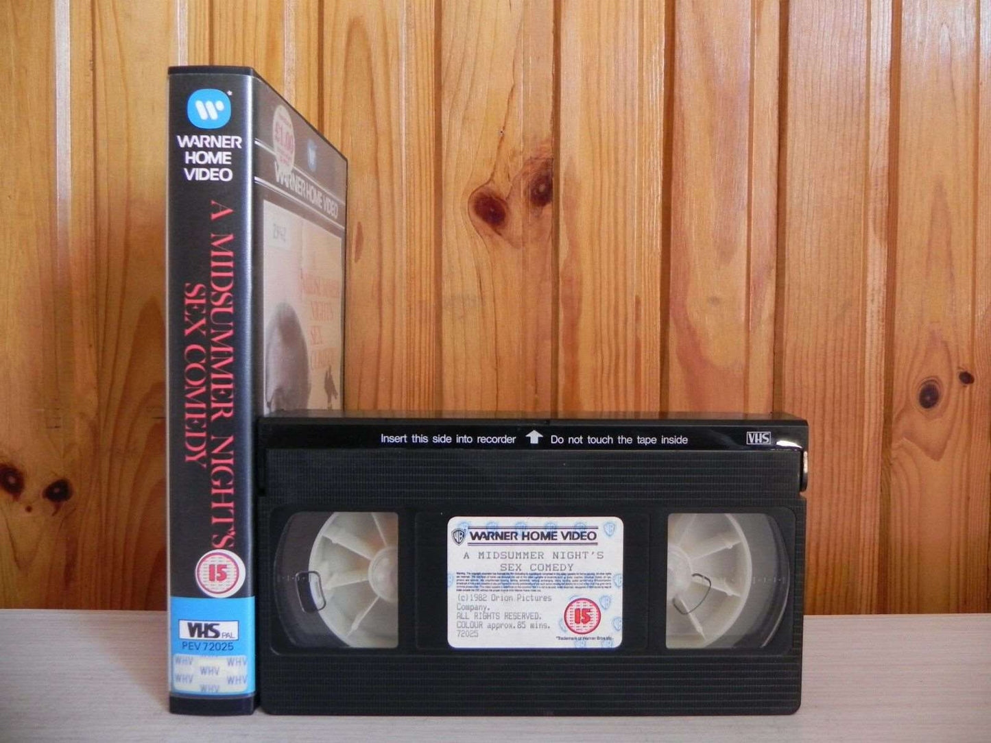 A Midsummer Nights Sex Comedy - Woody Allen - Warner - Big Box - PreCert VHS (8)-
